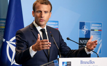Macron: Cel to 2 proc. PKB na obronność. Nie więcej