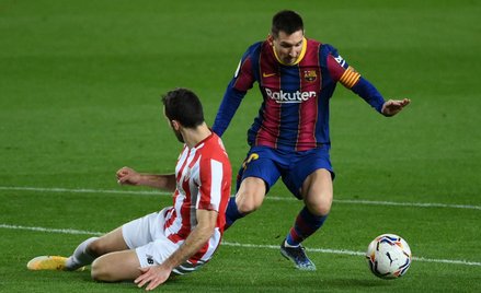 Messi trafia, Barcelona wiceliderem La Liga
