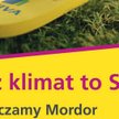 Billboard Avivy z hasłem „Opuszczamy Mordor” można zauważyć m.in. na stacji Pole Mokotowskie, a plak