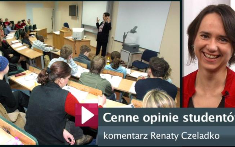 Studenci ocenią wykładowców