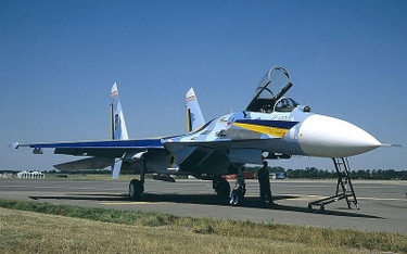 Ukraiński Su-27 (Fot. Mike Freer - Touchdown-aviation/Lic. 3.0)