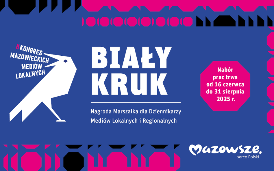 „Biały Kruk” – trwa nabór do konkursu dla dziennikarzy mediów lokalnych