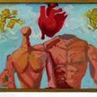 Tomasz Mróz „L’amour”, olej, płótno, 2002 r. Kolekcja New Art Team