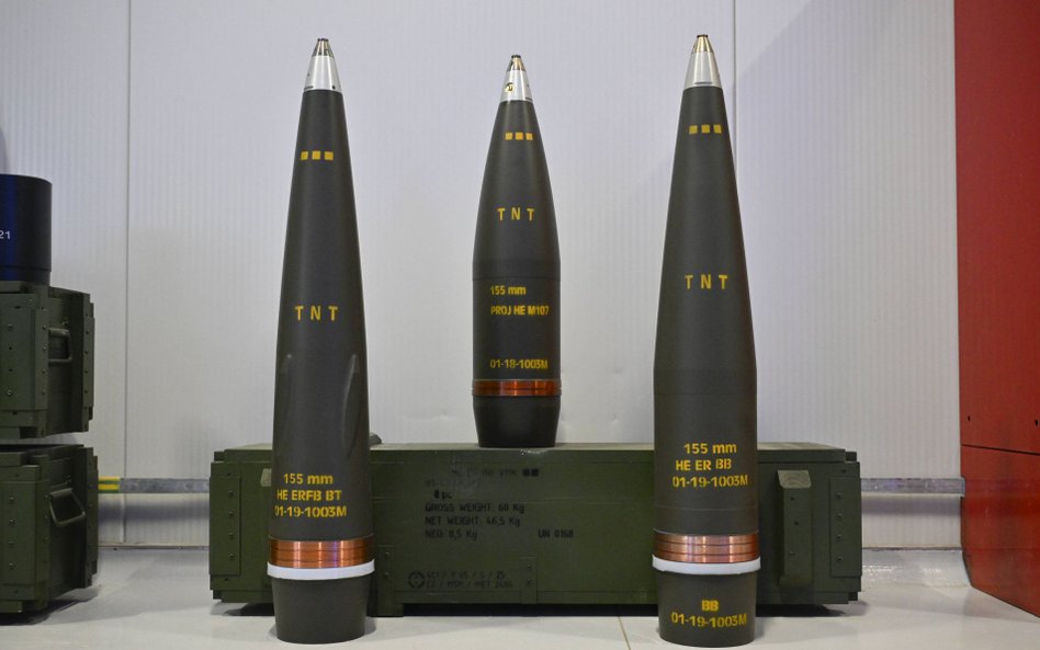 Pociski artyleryjskie 155 mm