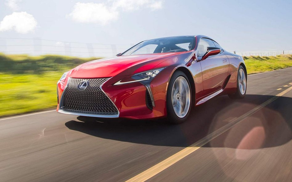 Lexus LC: Zmodernizowany technicznie