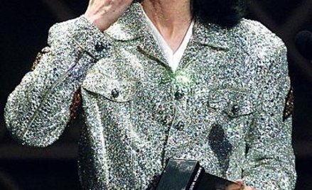 Michael Jackson podczas wręczania nagród American Music Awards, Los Angeles 2002 r.