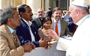 Papież spotyka się z rodziną Asii Bibi