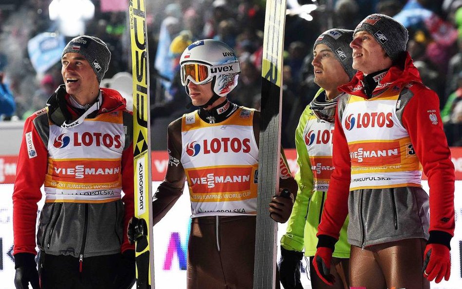 Czwórka z żelaza. Piotr Żyła, Dawid Kubacki, Maciej Kot i Kamil Stoch wygrali w Willingen