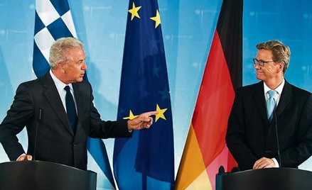 Szefowie MSZ Grecji i Niemiec Dimitris Avramopoulos i Guido Westerwelle szykowali w poniedziałek gru