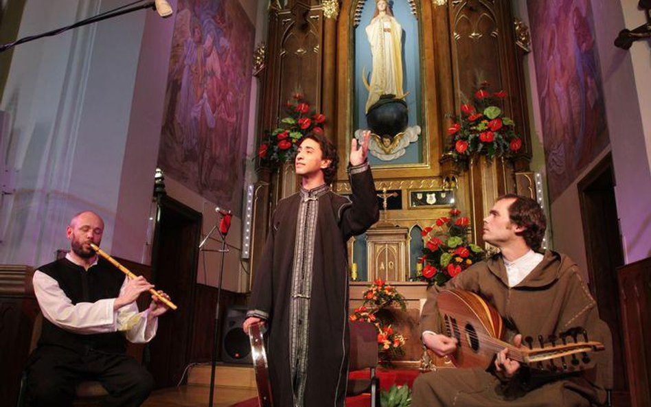 Koncert zespołu muzyki sakralnej z Maroka podczas ubiegłorocznej edycji festiwalu