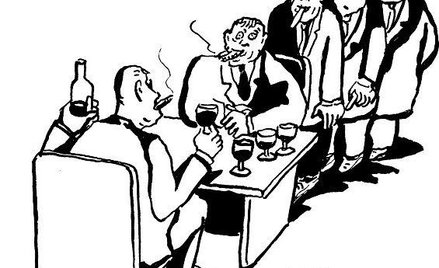 Komentarz rysunkowy. Cygaro pokoju z wodzem