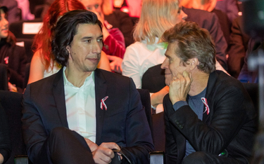 Aktorzy Adam Driver i Willem Dafoe podczas gali otwarcia 31. edycji Międzynarodowego Festiwalu Filmo