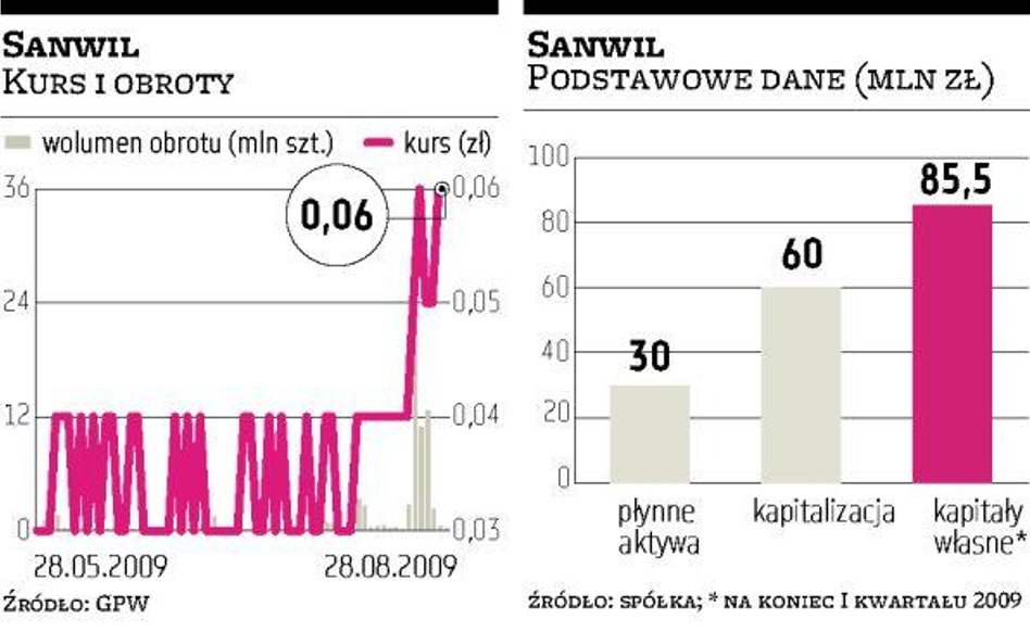 Sanwil w końcu dojrzał do przejęcia firmy