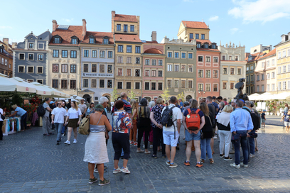 W 2024 r. stolica cieszyła się największym zainteresowaniem turystów w sierpniu