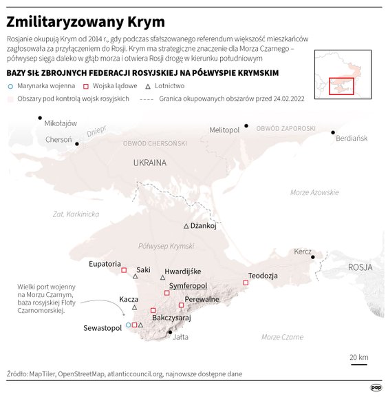Bazy sił zbrojnych Federacji Rosyjskiej na okupowanym Krymie