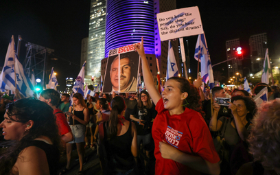 Antyrządowe protesty w Tel Awiwie