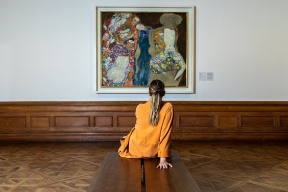W Belwederze znajduje się największa na świecie kolekcja obrazów Gustava Klimta, fot. Belvedere Wien