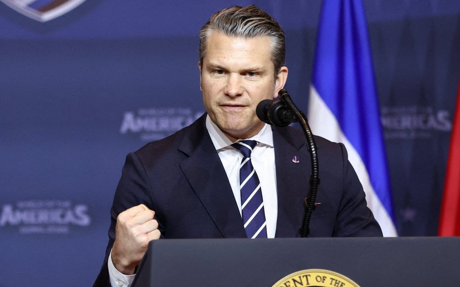 Pete Hegseth, sekretarz obrony Stanów Zjednoczonych