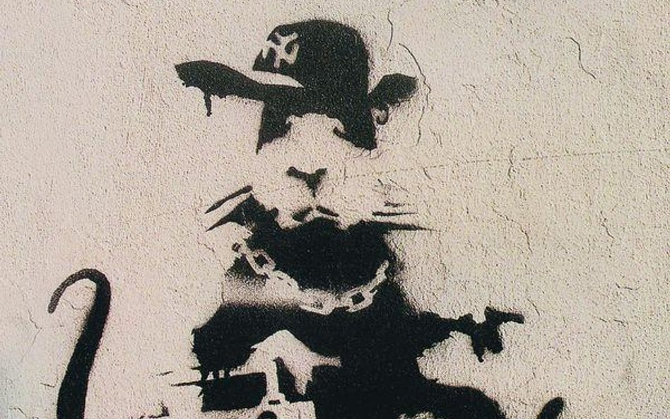 Grafika Banksy'ego