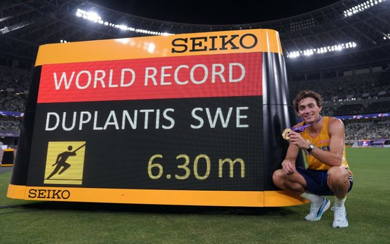 Armand Duplantis znów pobił rekord świata