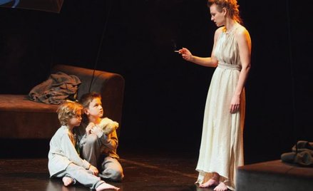 Małgorzata Boczarska (Medea) z Janem Rogalińskim i Adamem Tomaszewskim