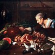 Giovanni Francesco Briglia „Stara kucharka z rożnem"