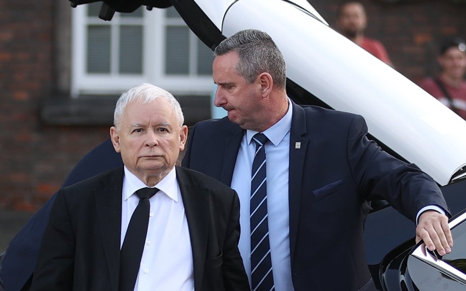 Prezes PiS Jarosław Kaczyński