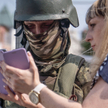 Jeden z najemników z Grupy Wagnera w Rostowie