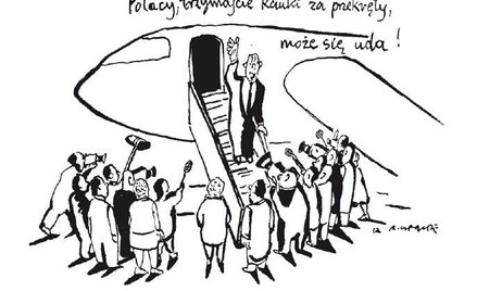 Komentarz rysunkowy. Polacy, trzymajcie kciuki