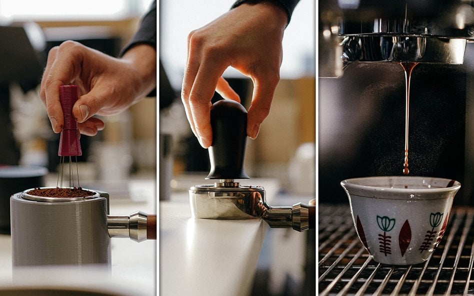 Nauka tłumaczy, co jest ważne, by uzyskać powtarzalny smak kawy. Fot. Mirek Kaźmierczak