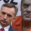 Poseł PiS Zbigniew Ziobro na konferencji prasowej przed Prokuraturą Krajową w Warszawie