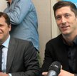 Cezary Kucharski i Robert Lewandowski w czasach, gdy grali jeszcze do jednej bramki