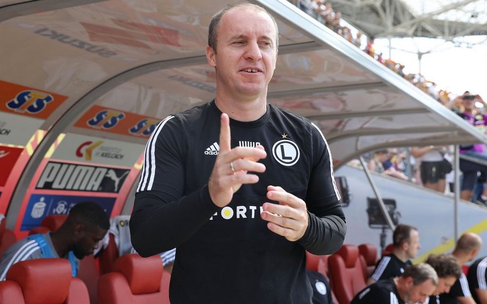 Trener Legii Aleksandar Vuković