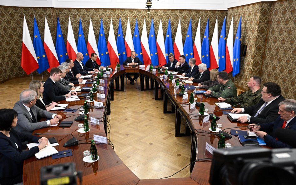 Premier Donald Tusk przewodniczył dziś spotkaniu zespołu koordynacyjnego w sprawie sytuacji na Blisk