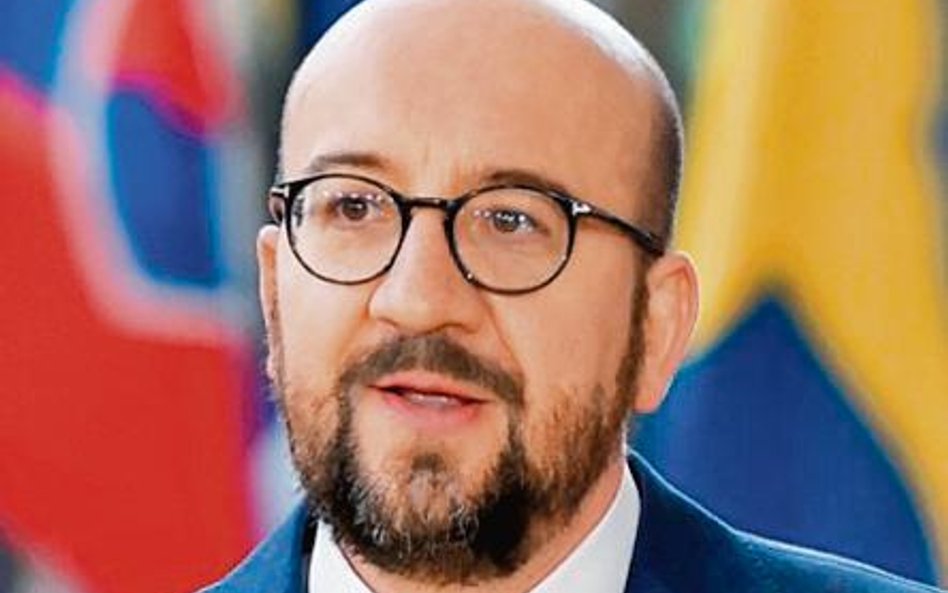 Premier Belgii Charles Michel: Ciężko jest rozmawiać z pistoletem przystawionym do skroni.