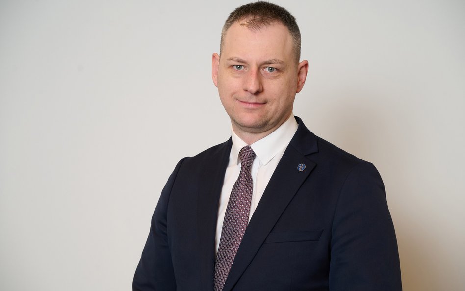 Łukasz Chaberski, prezes zarządu Polskich Portów Lotniczych.