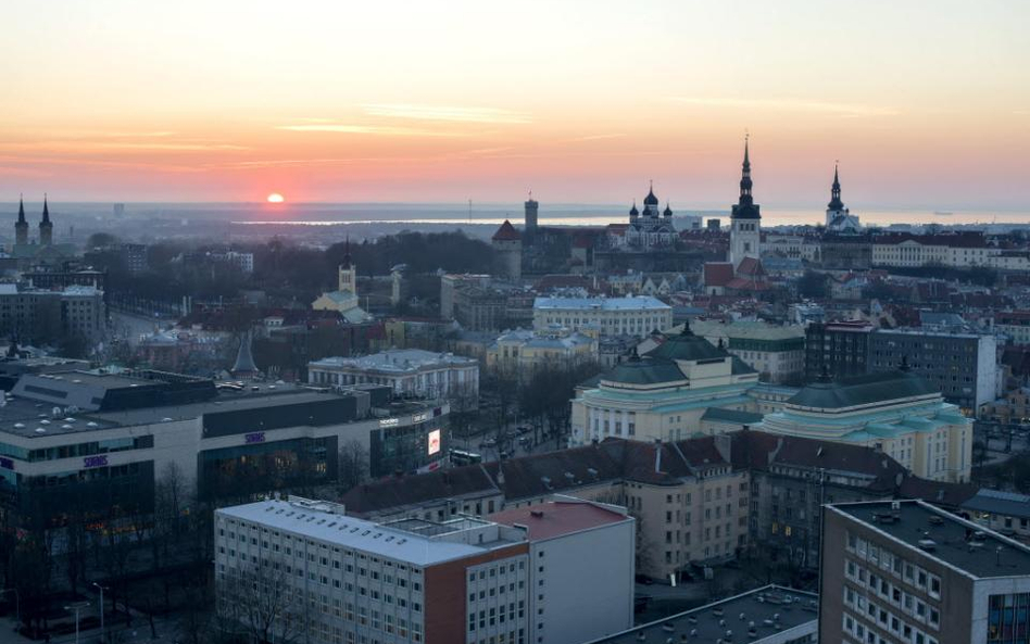 Trasa Rail Baltica będzie miała tunel z Tallina (na zdjęciu) do Helsinek.