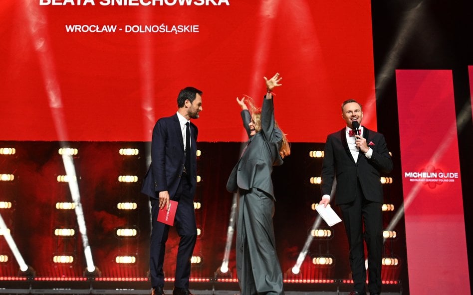 Beata Śniechowska nie kryła zaskoczenia informacją, że została pierwszą polską szefową kuchni wyróżn