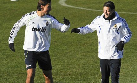 Zawodnicy Realu podczas treningu