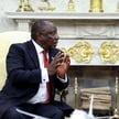 Cyril Ramaphosa i Donald Trump