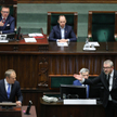 Donald Tusk i Grzegorz Braun w Sejmie