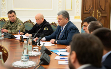 Nocne posiedzenie Rady Bezpieczeństwa Ukrainy