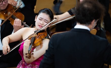 Hina Maeda, zdobywczyni pierwszej nagrody podczas występu w finale Konkursu Wieniawskiego