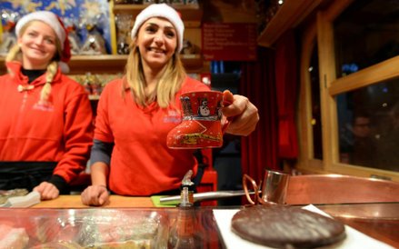 Bożonarodzeniowy kiermasz w Monachium