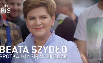 Kadr ze spotu PiS "Spotkajmy się w drodze"