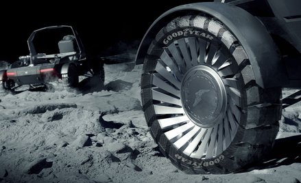 NASA i Goodyear chcą wrócić na Księżyc. Misja planowana na rok 2025