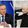 Prezydent Andrzej Duda i prezes PiS Jarosław Kaczyński