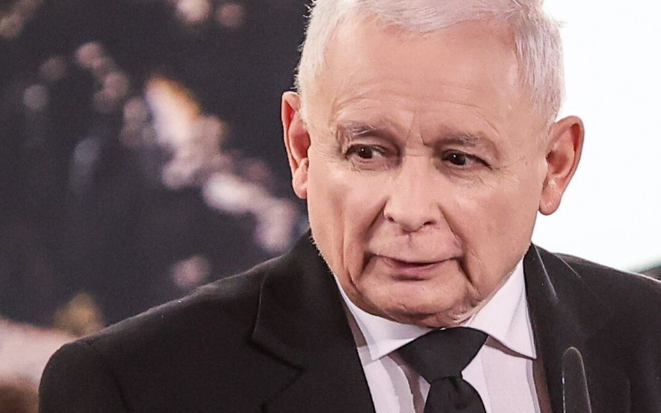 Prezes Prawa i Sprawiedliwości Jarosław Kaczyński