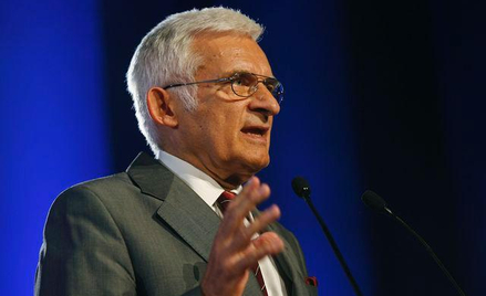 Przewodniczący Parlamentu Europejskiego Jerzy Buzek