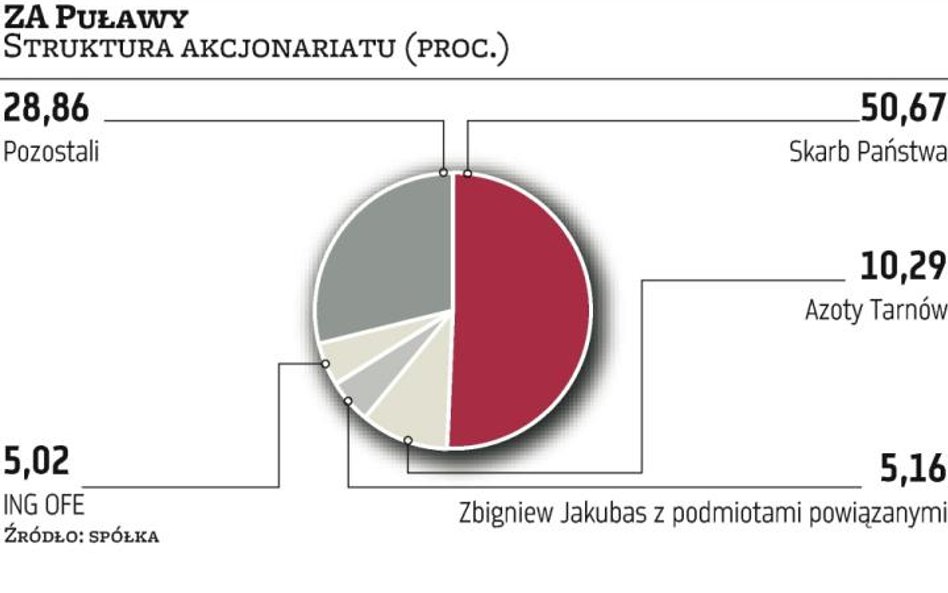 Puławy zostaną tylko z nawozami?